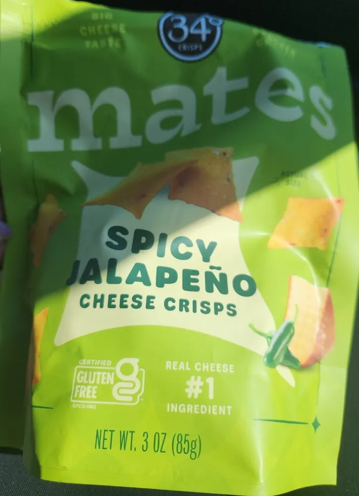 SPICY JALAPENO CHEESE CRISPS