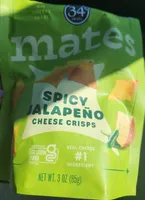SPICY JALAPENO CHEESE CRISPS
