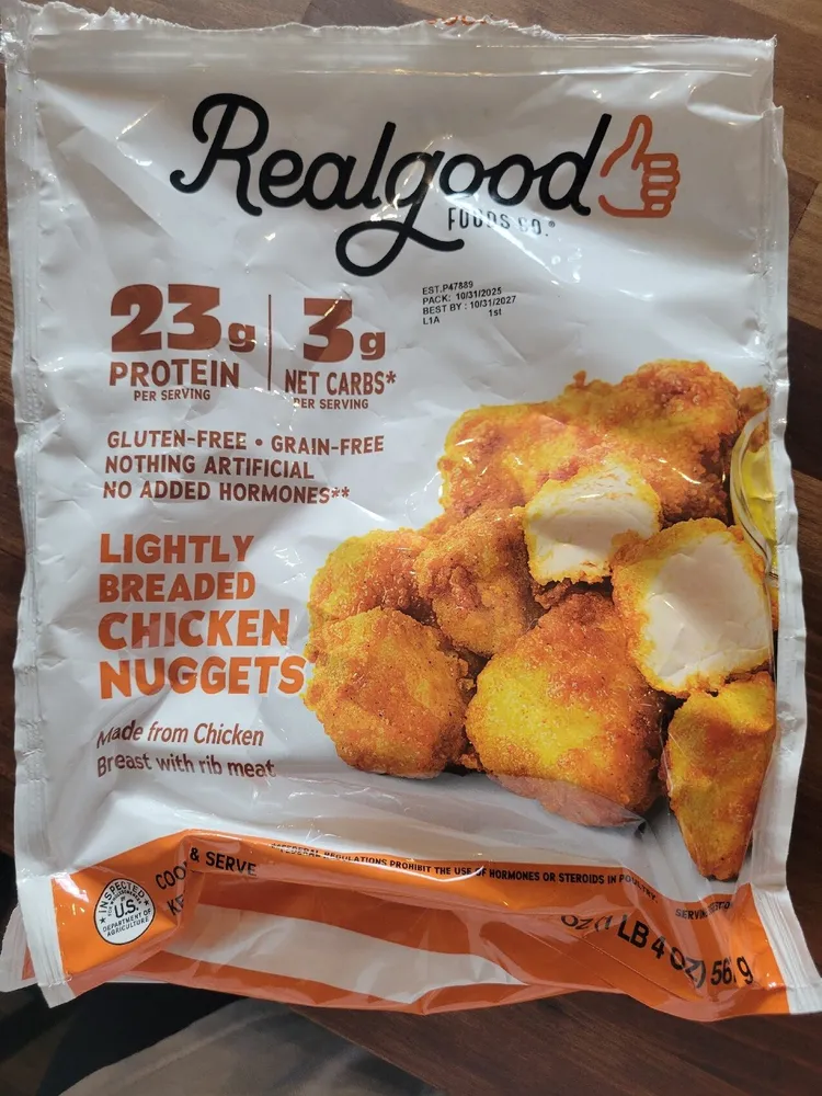 Realgood gf chicken nuggets