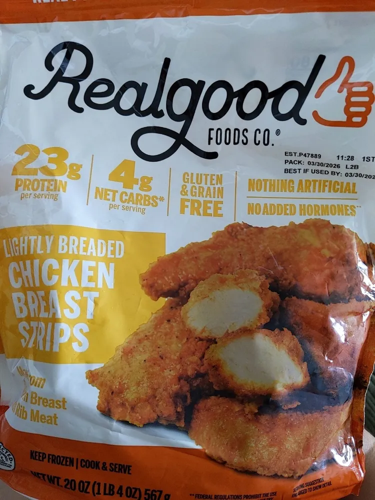 Lightly Breaded Chicken Breast Strips