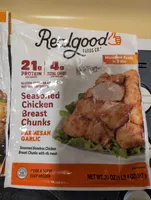 Seasoned Chicken Breast Chunks Parmesan Garlic