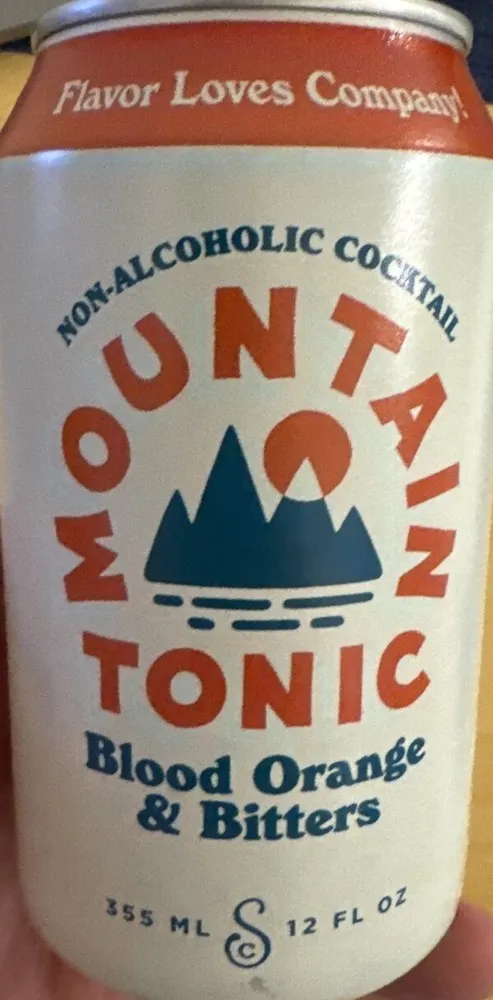 Blood Orange & Bitters Mountain Tonic
