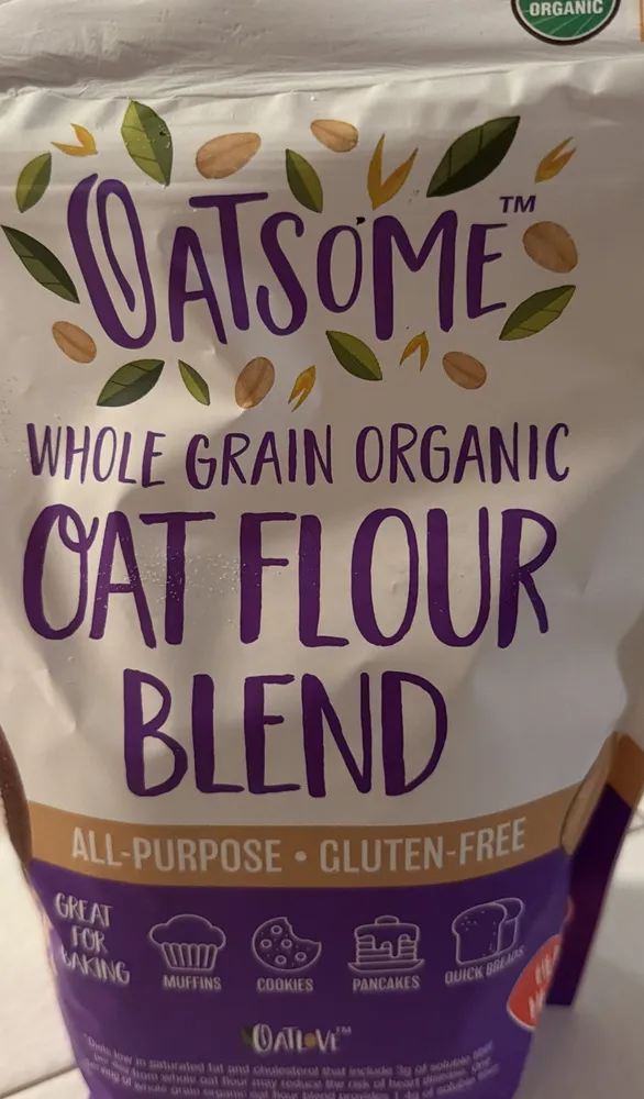 Whole Grain Organic Oat Flour Blend