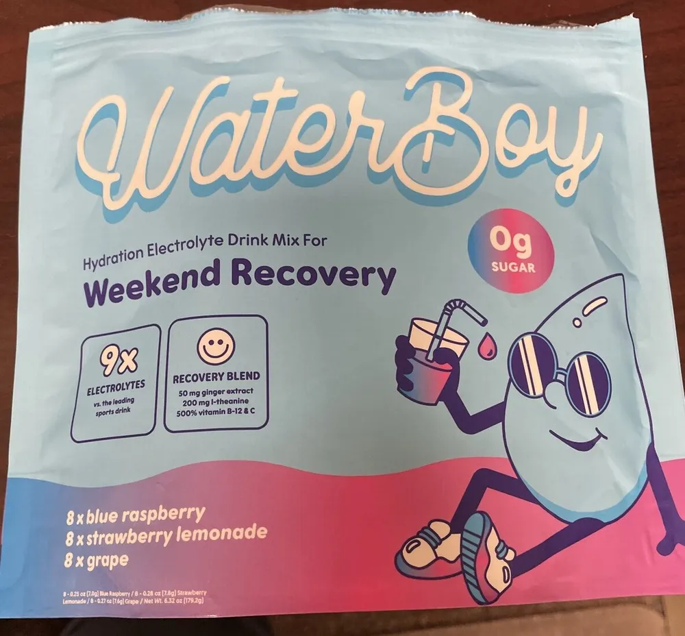 Weekend Recovery Blue Raspberry