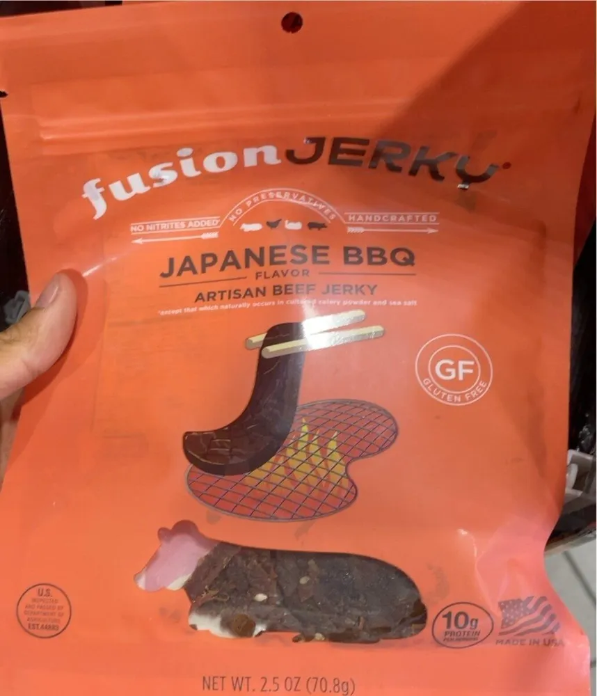 JAPANESE BBQ FLAVOR ARTISAN BEEF JERKY