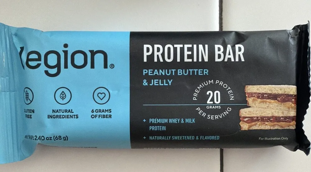 Peanut Butter And Jelly Protein Bar