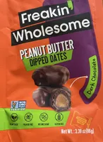 Peanut Butter Dipped Dates