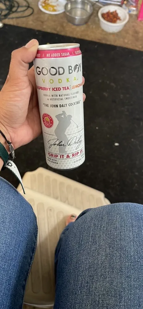 Good Boy Vodka Raspberry Iced Tea & Lemonade