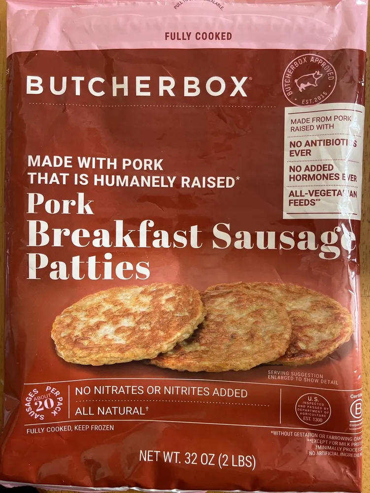 Pork Breakfast Sausage Patties