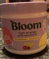 high energy pre-workout RASPBERRY LEMONADE FLAVORED