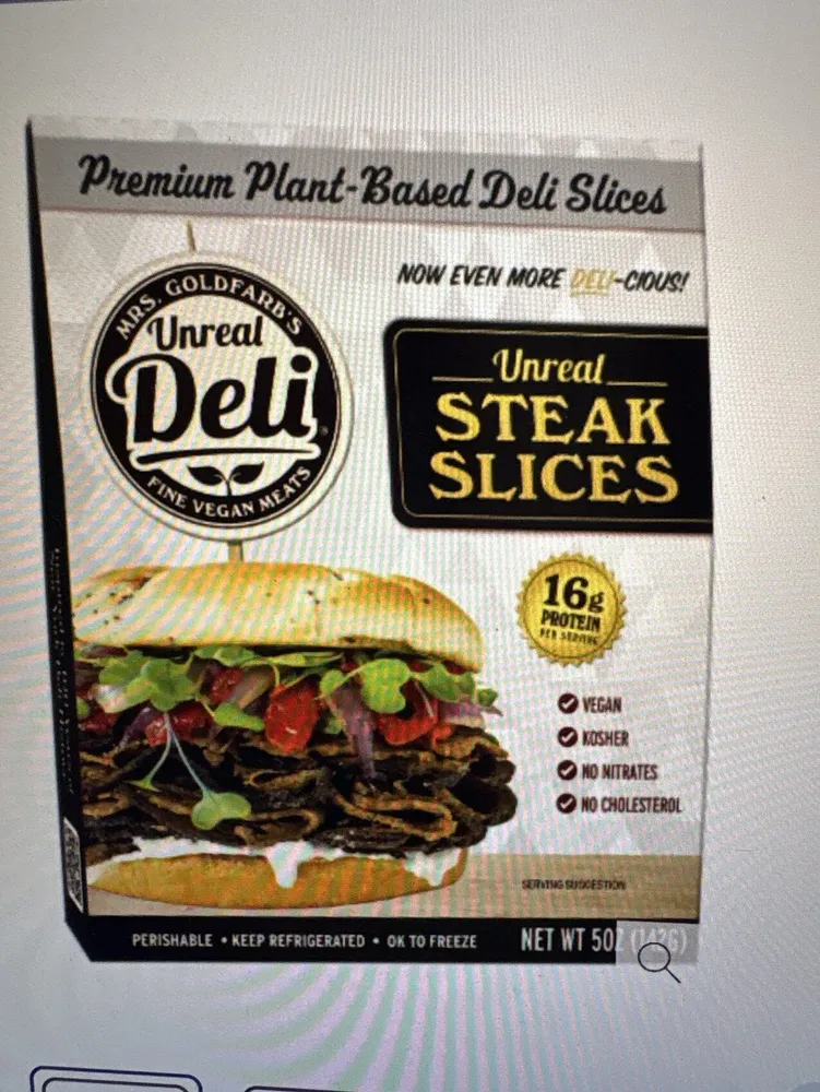 Unreal Deli Plant-Based Steak Slices