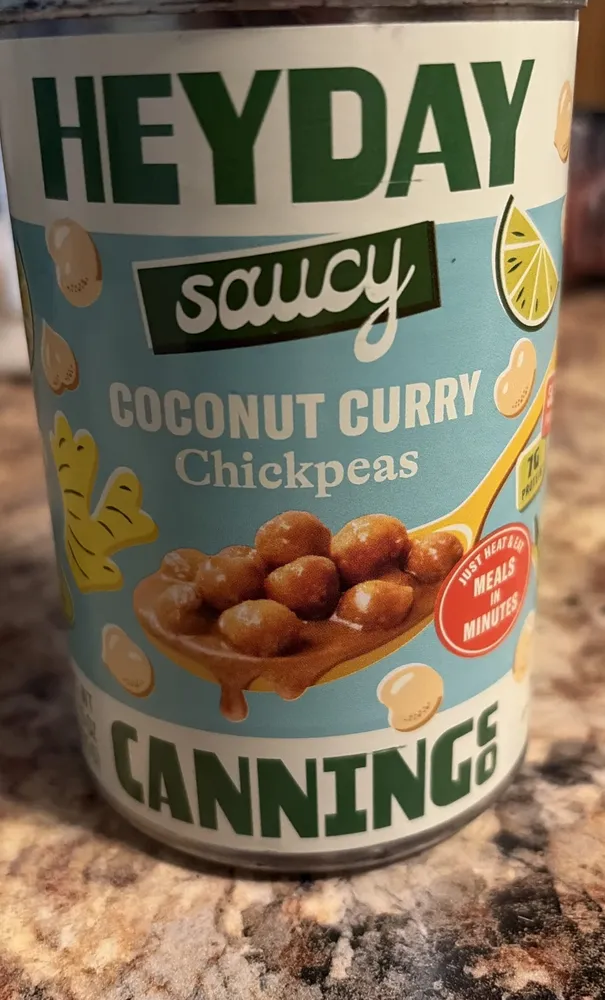 Saucy Coconut Curry Chickpeas