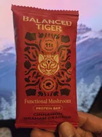 Functional Mushroom Protein Bar Cinnamon Graham Cracker