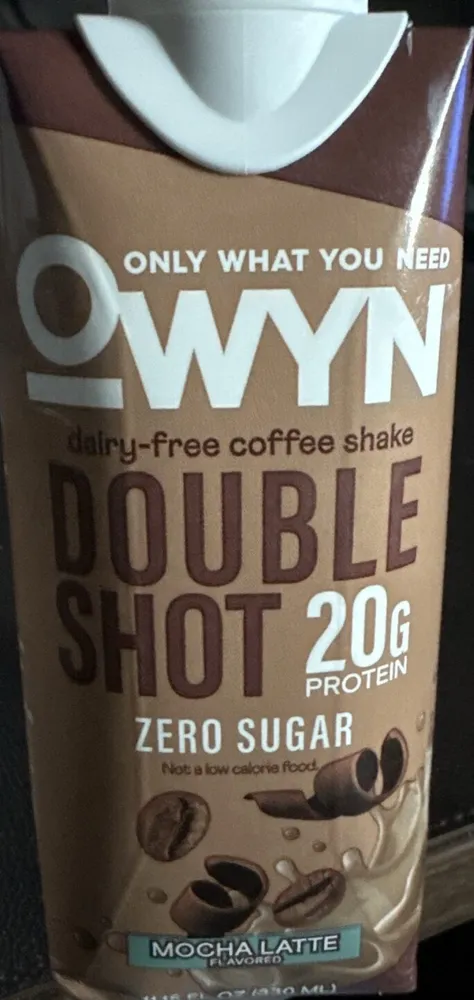 dairy-free coffee shake