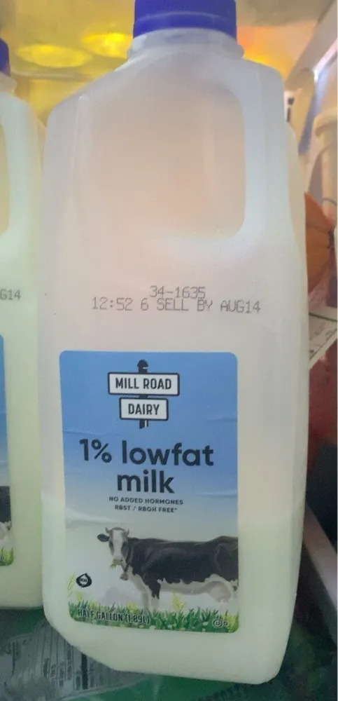 1% lowfat milk