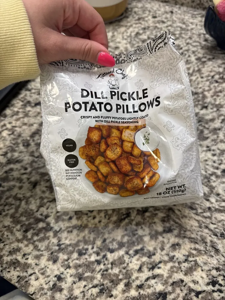 Dill Pickle Potato Pillows