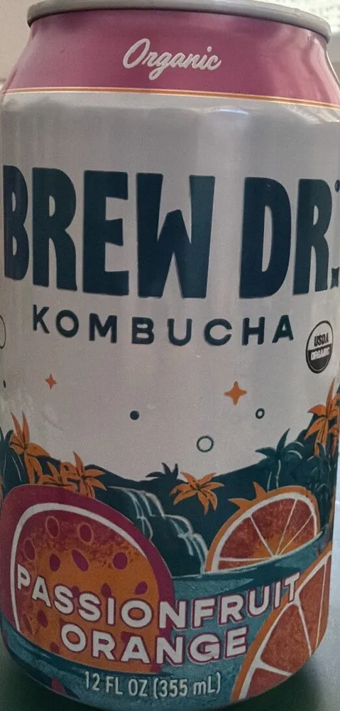 Kombucha Passionfruit Orange
