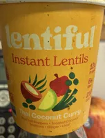 Instant Lentils Thai Coconut Curry