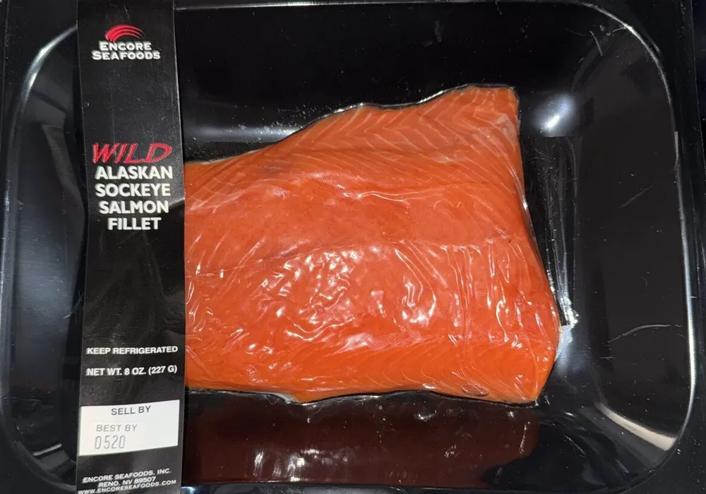 Wild Alaskan Sockeye Salmon Filet