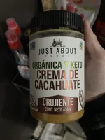 Peanut Butter - Crema De Cacahuate Orgánica Y Keto