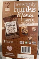 heavenly hunks Minis Oatmeal Chocolate