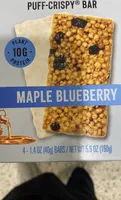 Maple Blueberry Bar