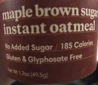 Maple Brown Sugar Instant Oatmeal