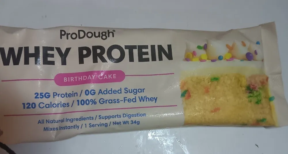 Whey Protein Birthday Cake