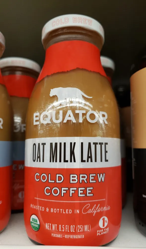 oat milk latte
