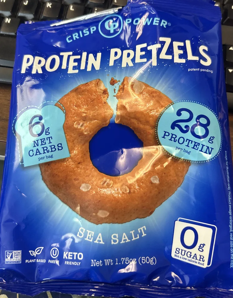 Protein Pretzel Sea Salt