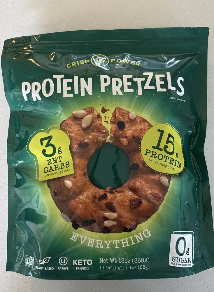Protein Pretzels Everything