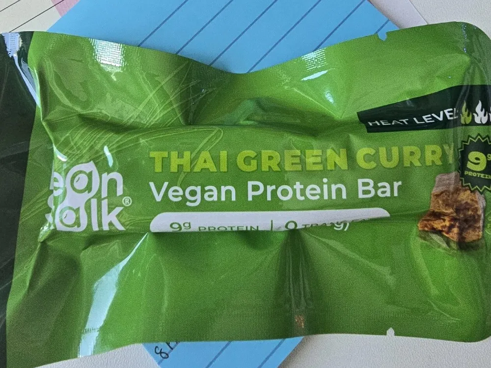 Thai Green Curry Vegan Pritein Bar
