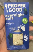 Blueberry & Coconut Overnight Oats