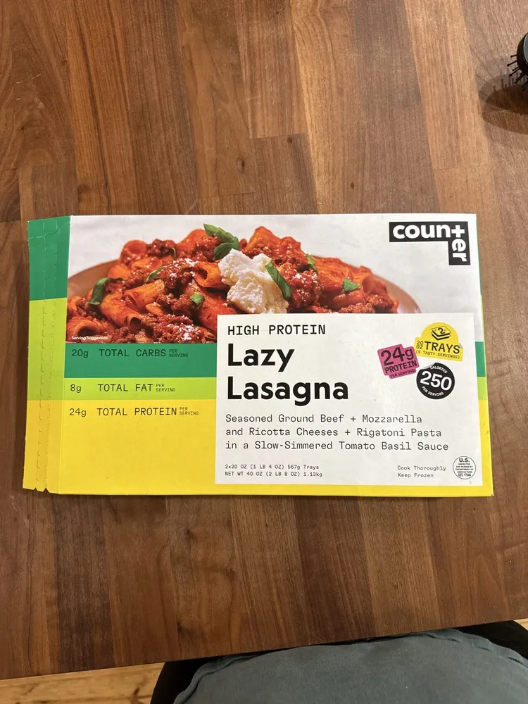Counter Club Pack Lazy Lasagna
