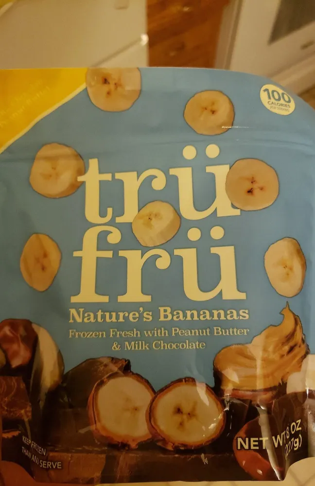 Nature's Bananas Frozen Fresh with Peanut Butter & Milk Chocolate