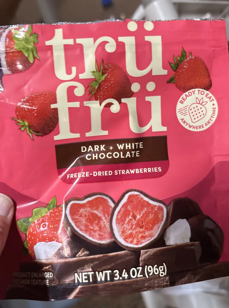 Dark White Chocolate Freeze-Dried Strawberries