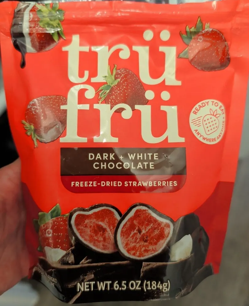 Freeze-Dried Strawberries Dark + White Chocolate