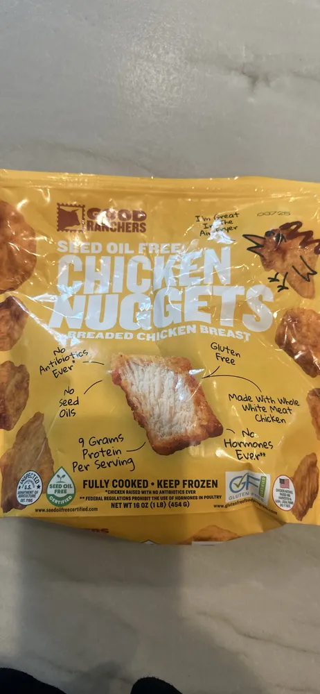 CHICKEN NUGGETS BREADED CHICKEN BREAST