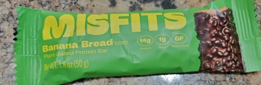 Misfits Banana Bread Protein Bar