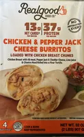 Chicken & Pepper Jack Cheese Burritos