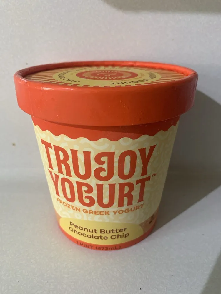Peanut Butter Chocolate Chip Frozen Greek Yogurt
