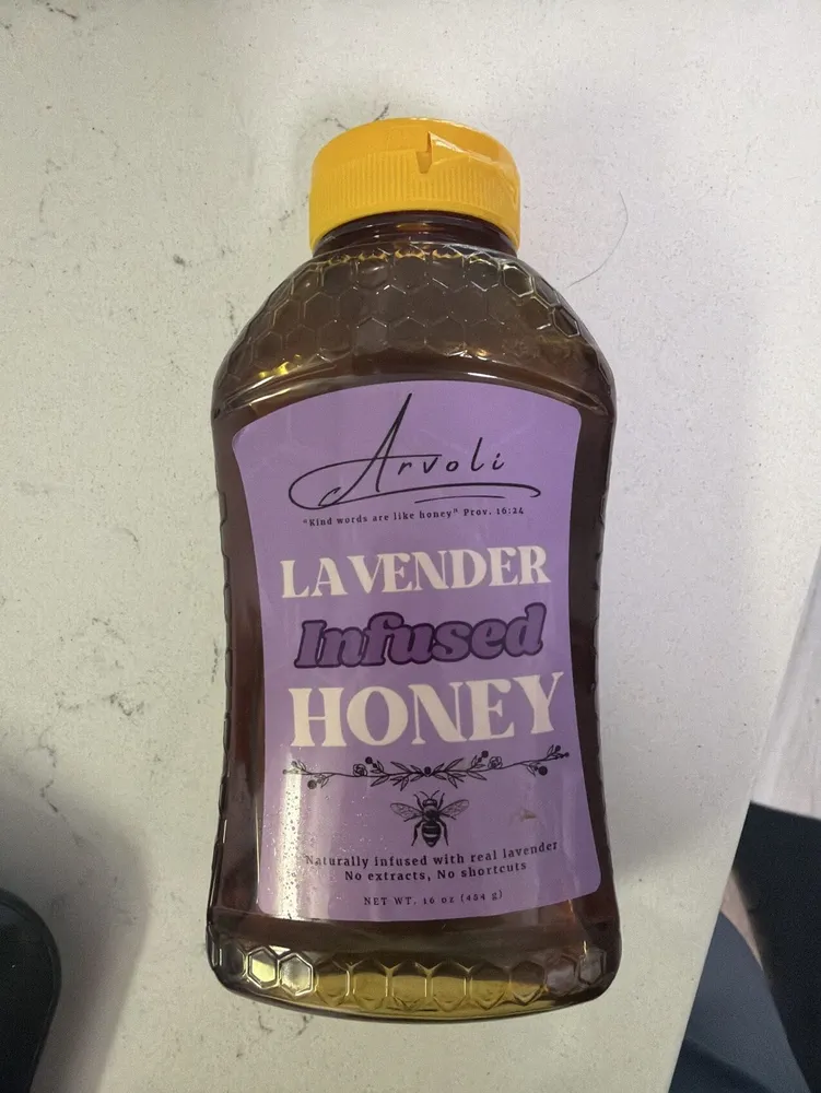 Lavender Infused Honey