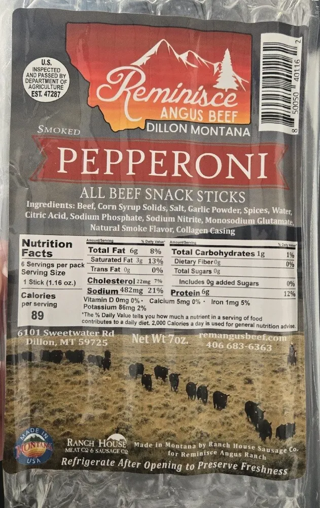 Pepperoni Beef Sticks