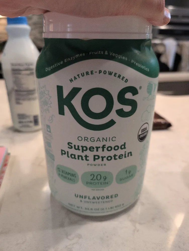 Organic superfood plant protein