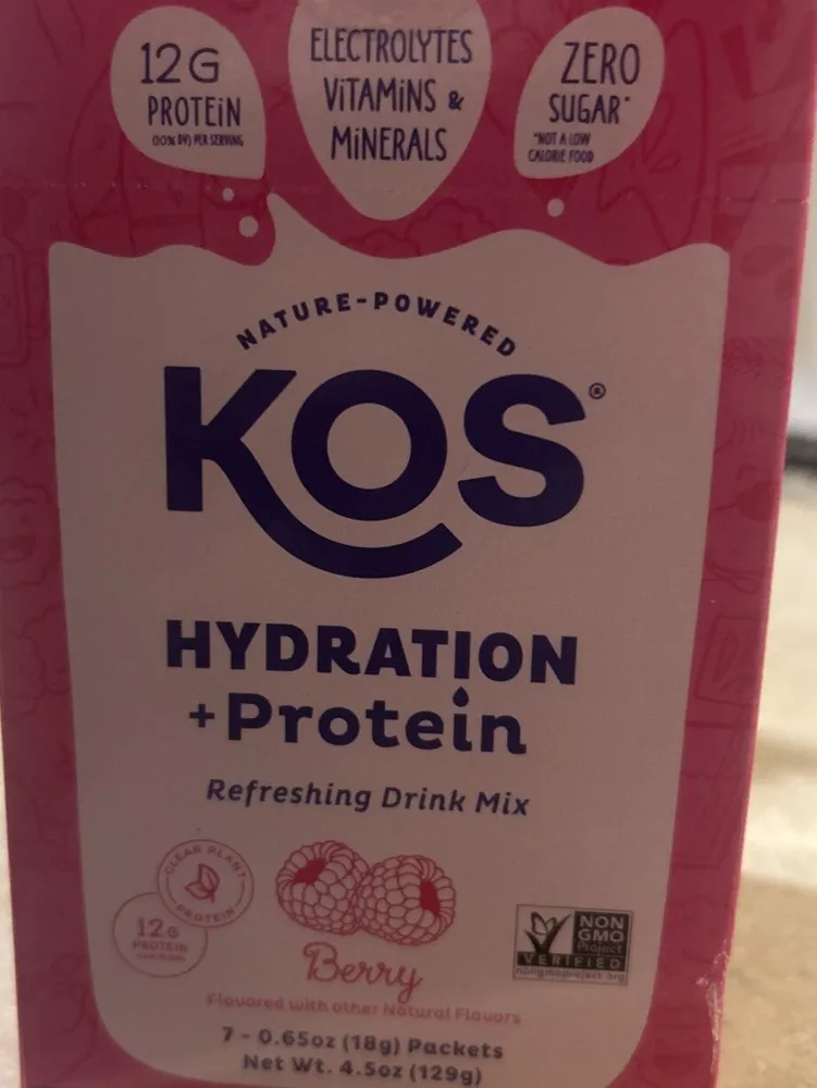 Hydration + Protein Berry Refreshing Drink Mix