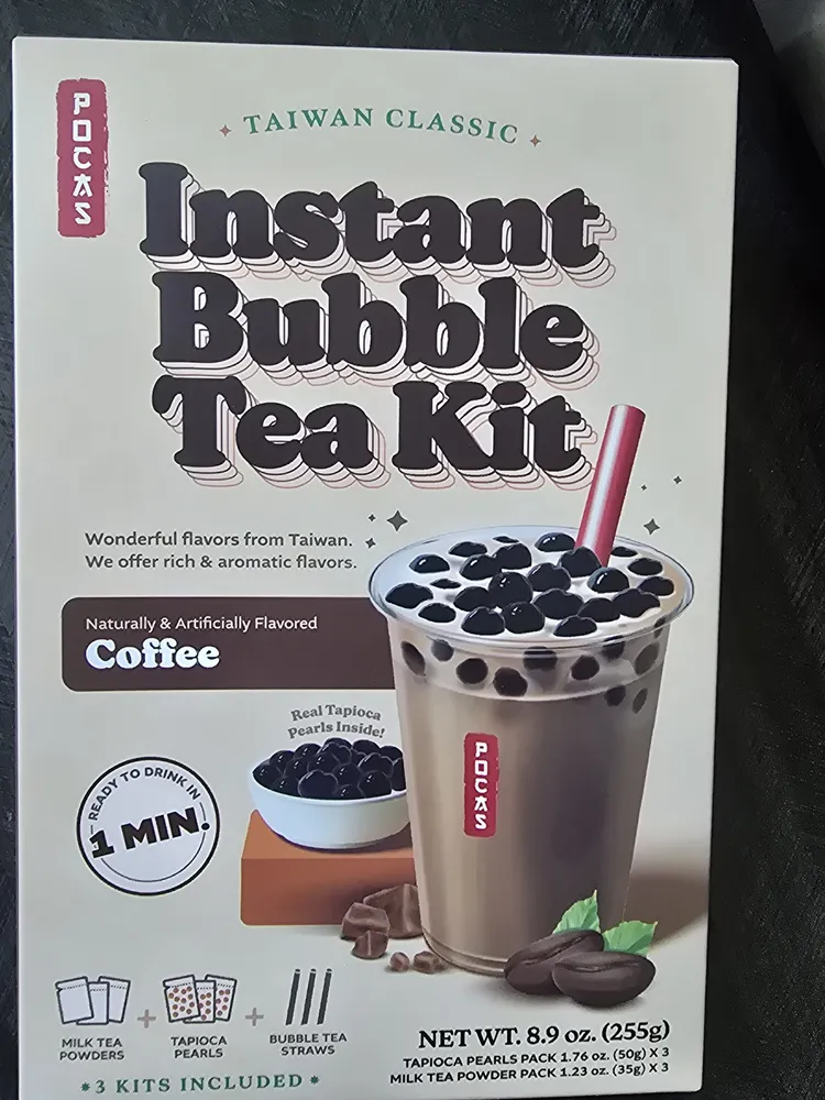Instant Bubble Tea Coffee