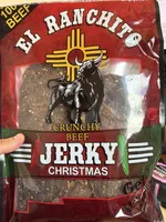 Crunchy beef jerky christmas