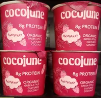 Raspberry Coconut Yogurt