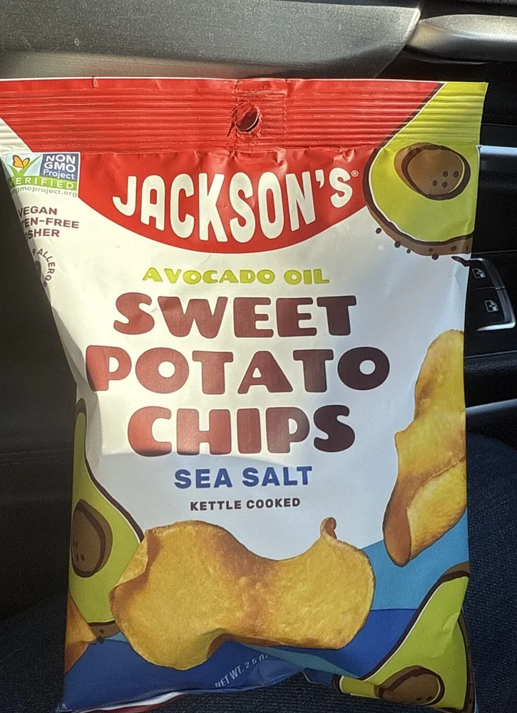 Sweet Potato Chips Sea Salt