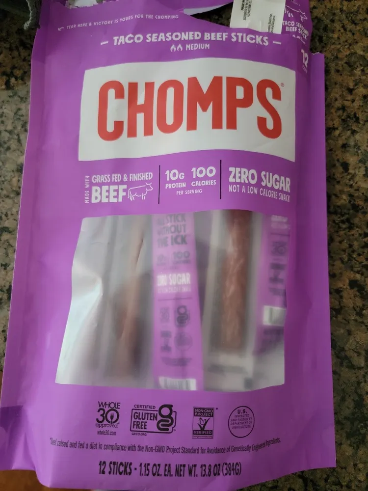 Taco Seasoned Beef Sticks